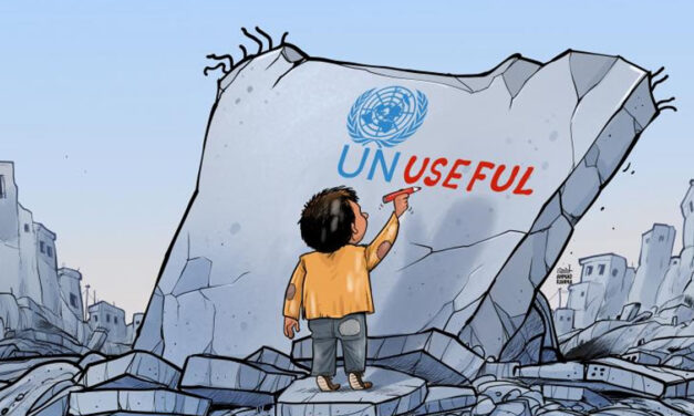 Trump tells UN to keep out of Gaza …  and for good reason