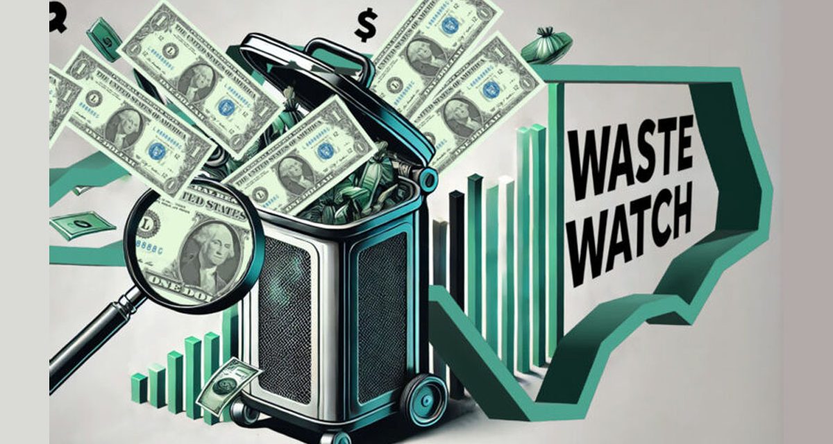 Government is Never Frugal, Efficient or Responsible with money