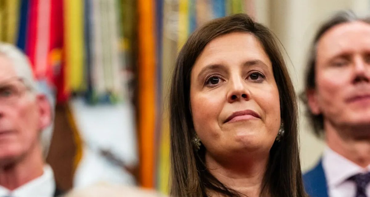 Rising Star Elise Stefanik Drops Out – Of Everything