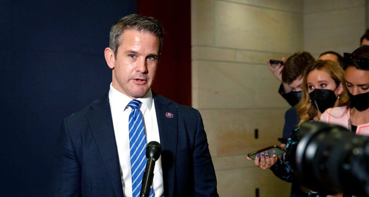 Adam Kinzinger’s former constituents sue over political malpractice.