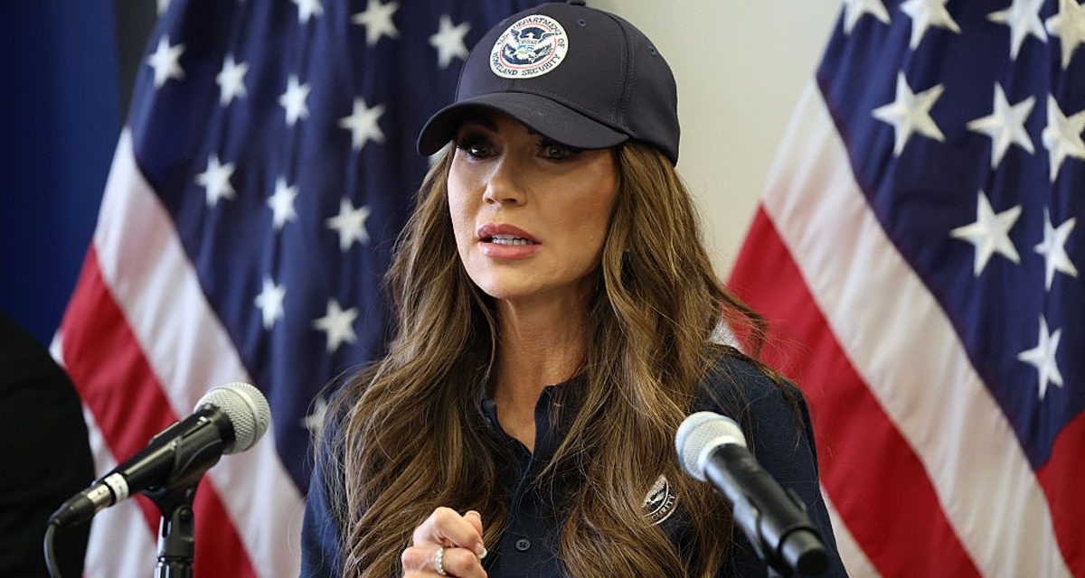 Majority of Dems Support Impeachment of Kristi Noem