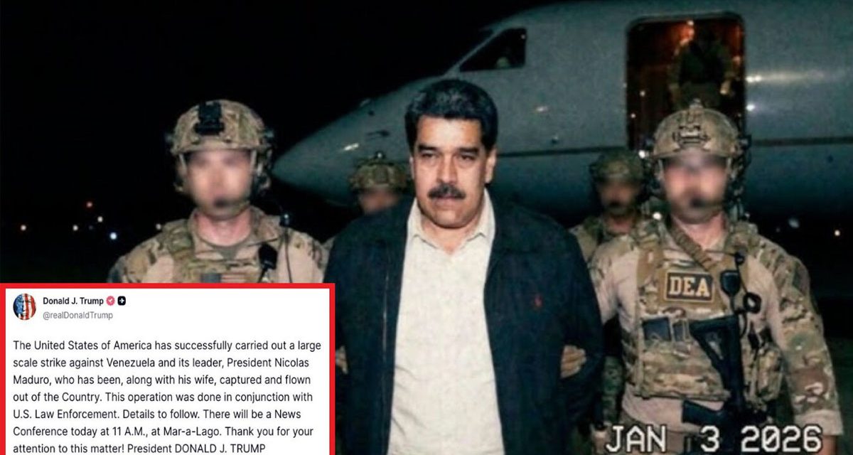 Demented Dems Say Trump Capture of Maduro is an “Impeachable Offence”