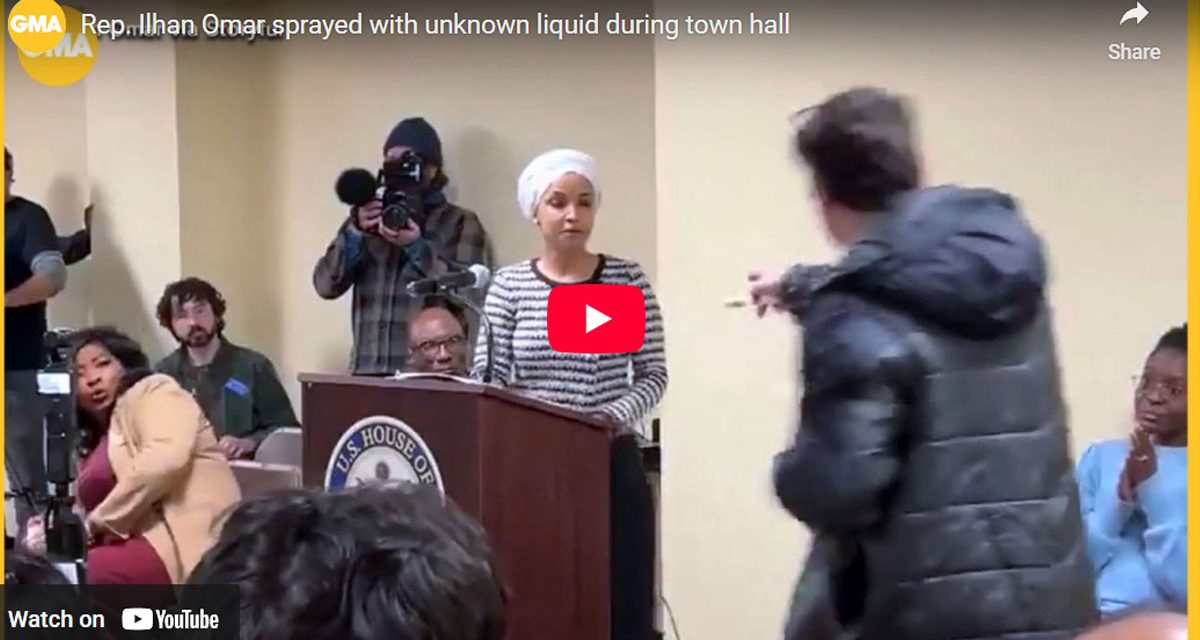 Town Hall Assault on Ilhan Omar – Real or Staged?