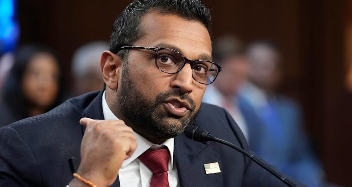 Patel Reveals Fired FBI Officials Gave Themselves a Trophy for Targeting Trump