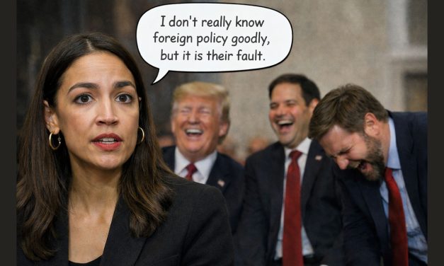 AOC Blames Trump and Critics for Her Foreign Policy Flub