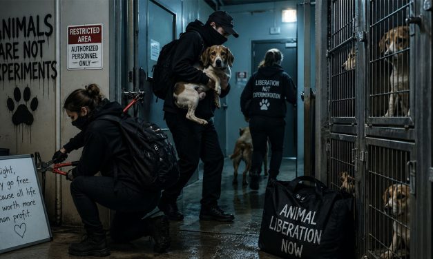 Animal Rights Activists Arrested for Freeing Dogs Bred for Lab Experiments