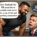 Kash Patel Sticks it to Eric Swalwell Moments After His Resignation