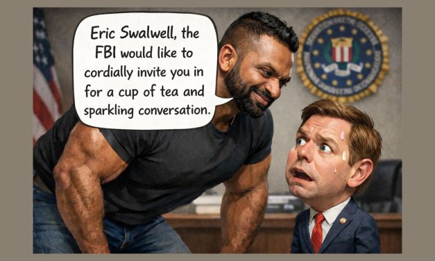 Kash Patel Sticks it to Eric Swalwell Moments After His Resignation