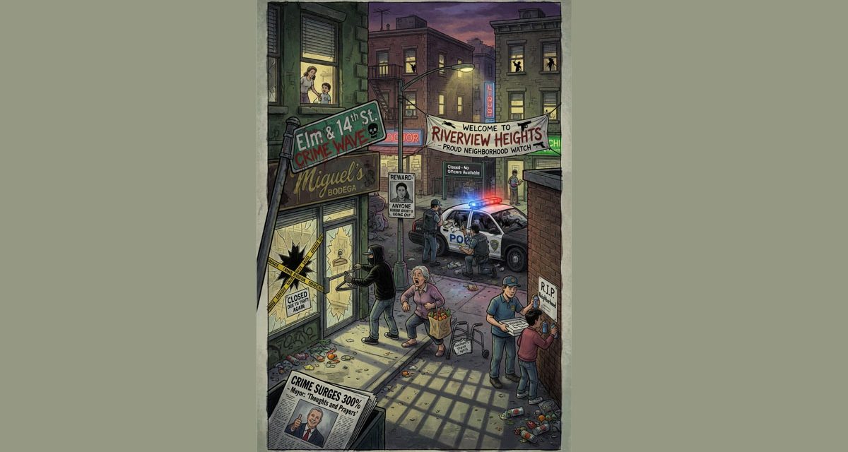 The Left’s War on Law and Order is a Descent into Urban Chaos