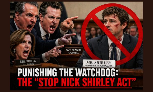 Democrats in CA Move to Criminalize Independent Reporting on Fraud