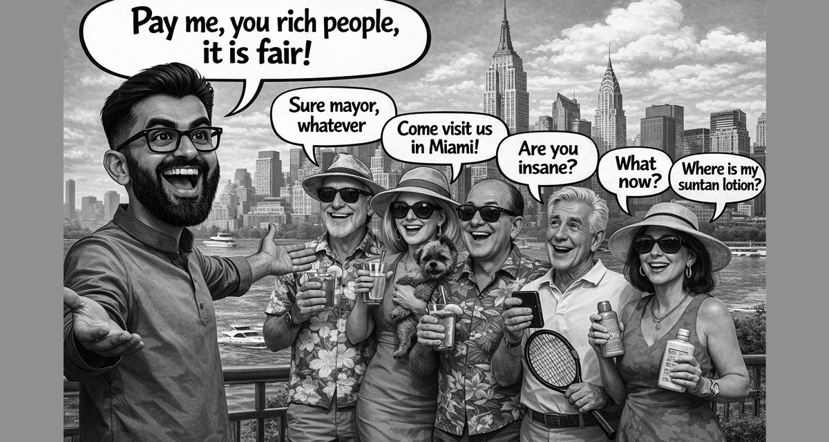 “Fairness” Comes to New York, and the Wealth Heads for the Exit