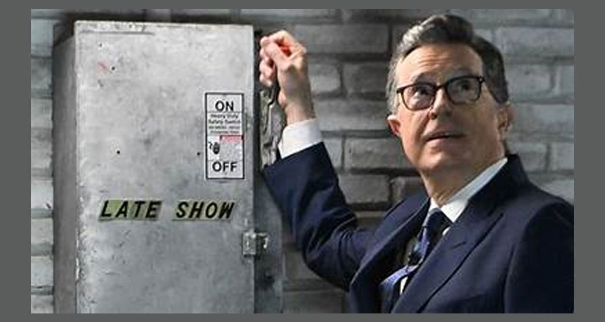 Colbert is Gone … Finally