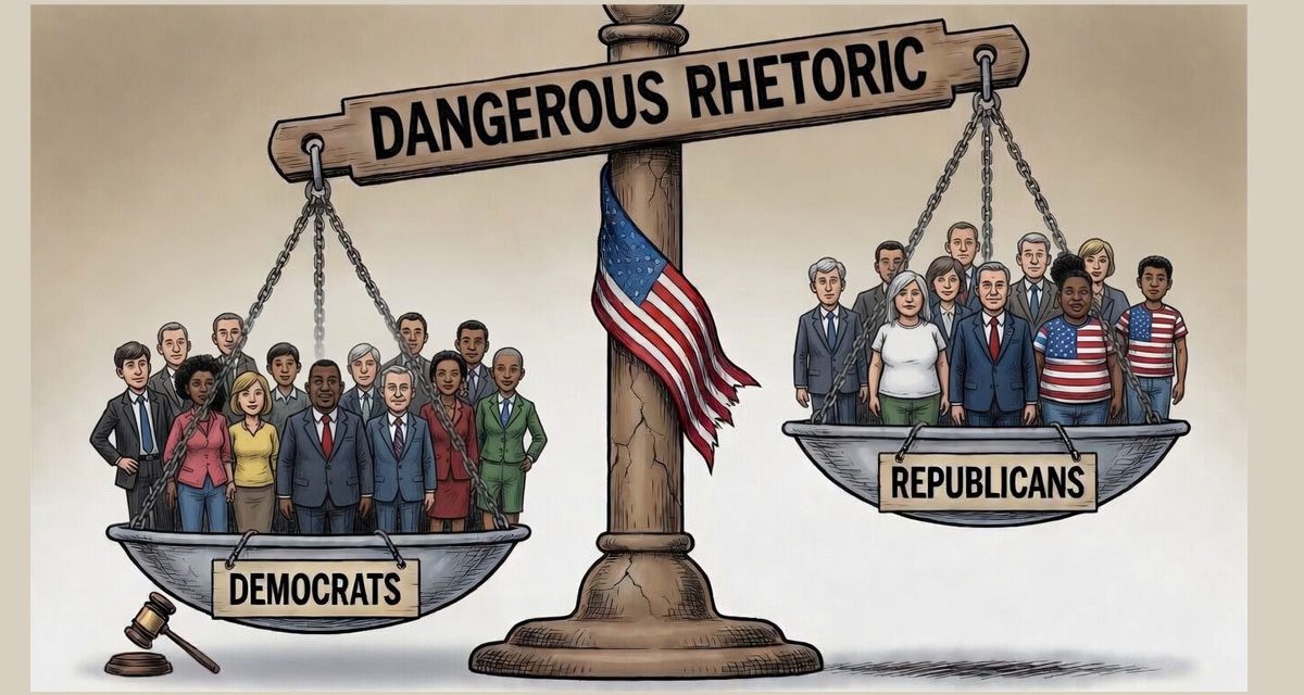 No Equivalency in Dangerous Inciteful Language Between the Left and the Right