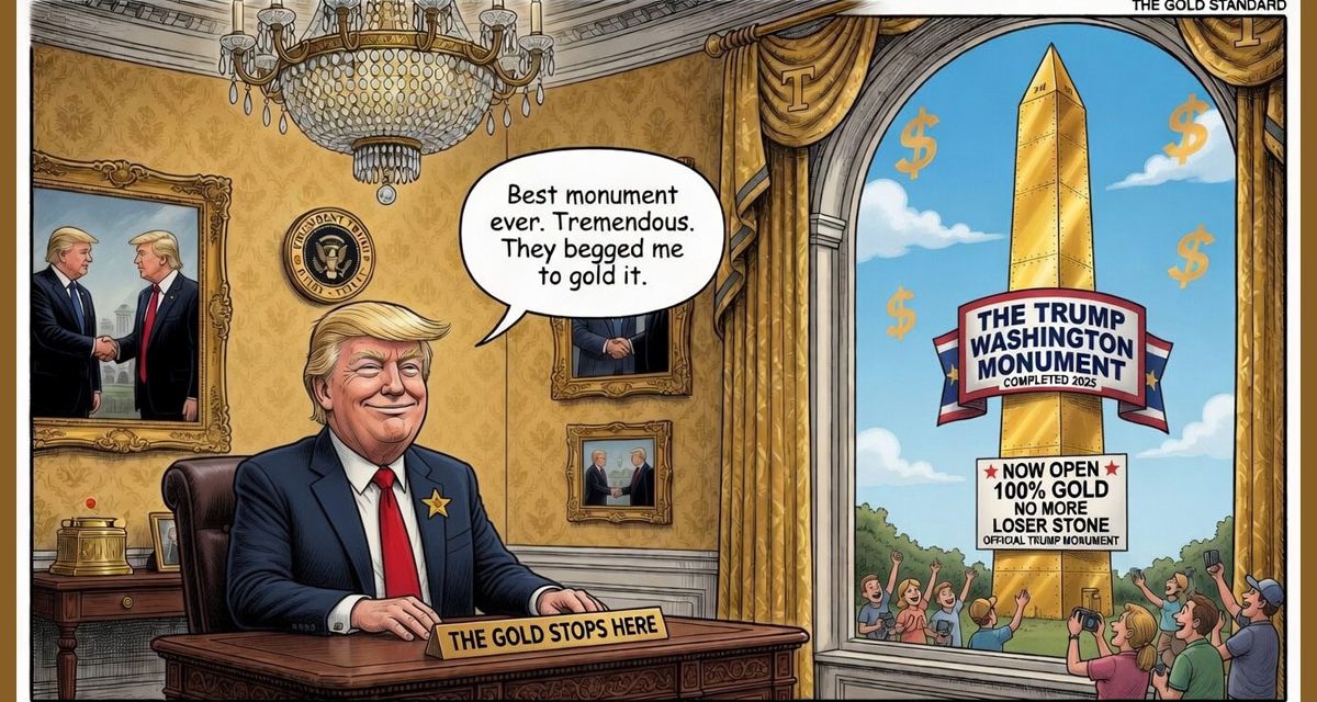 Trump’s Need to Put His Moniker on Everything Is Tiresome … but Harmless