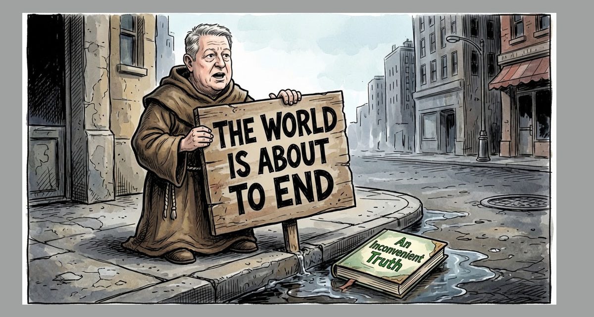 Al Gore is Still Hypocritically Peddling Climate Doom and Gloom – For Profit