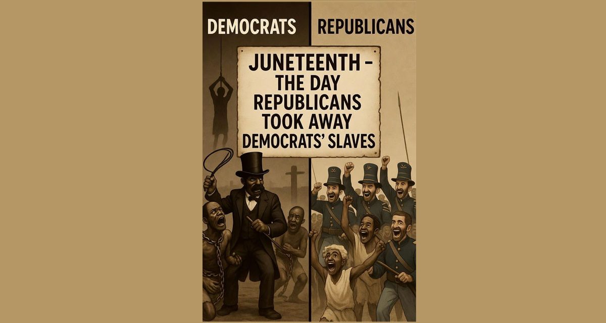Republicans Should Be Celebrating Juneteenth Big Time