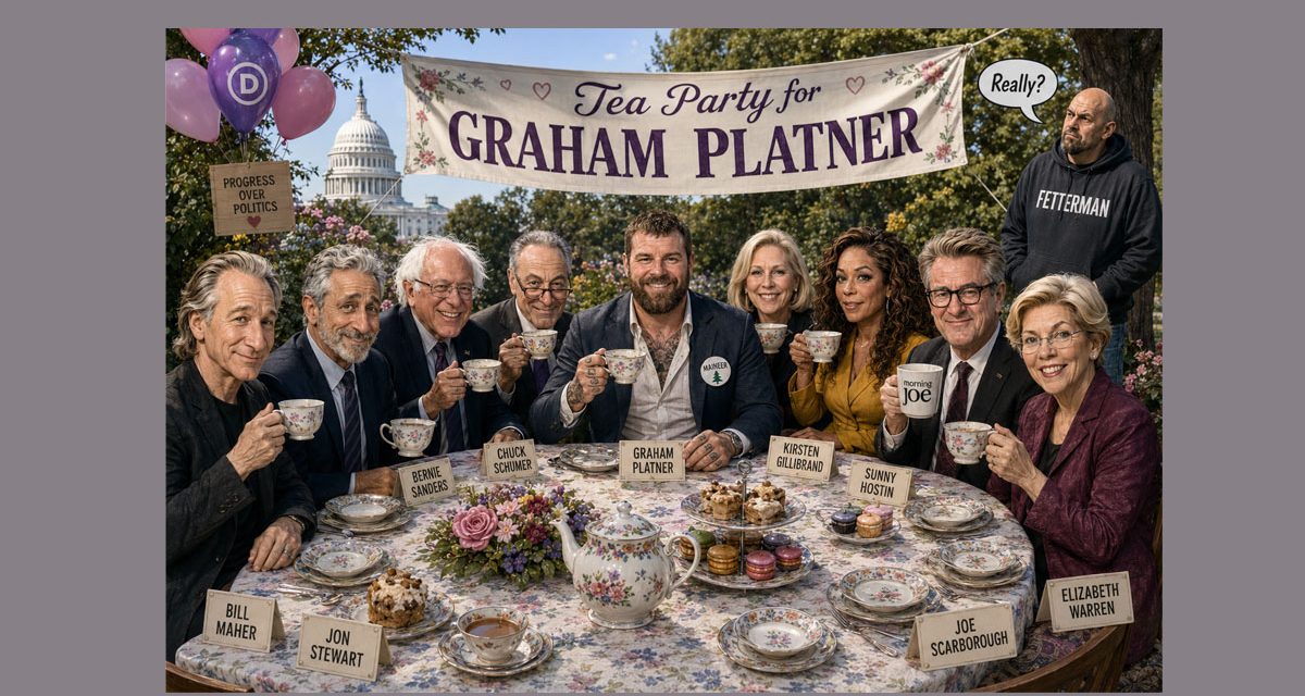 Liberal Celebrities Embrace Nazi-Tattoed Senate Candidate Platner