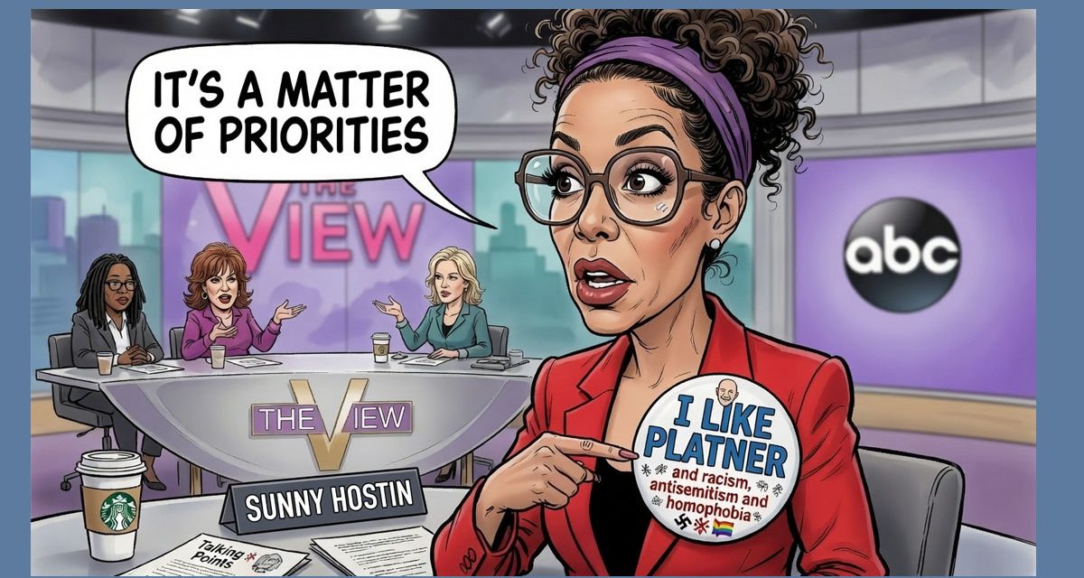 “The View’s” Sunny Hostin’s Endorsement of Platner Says it All