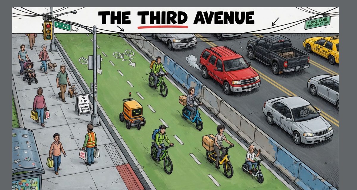 Low-Speed Vehicles Need Their Own Avenue