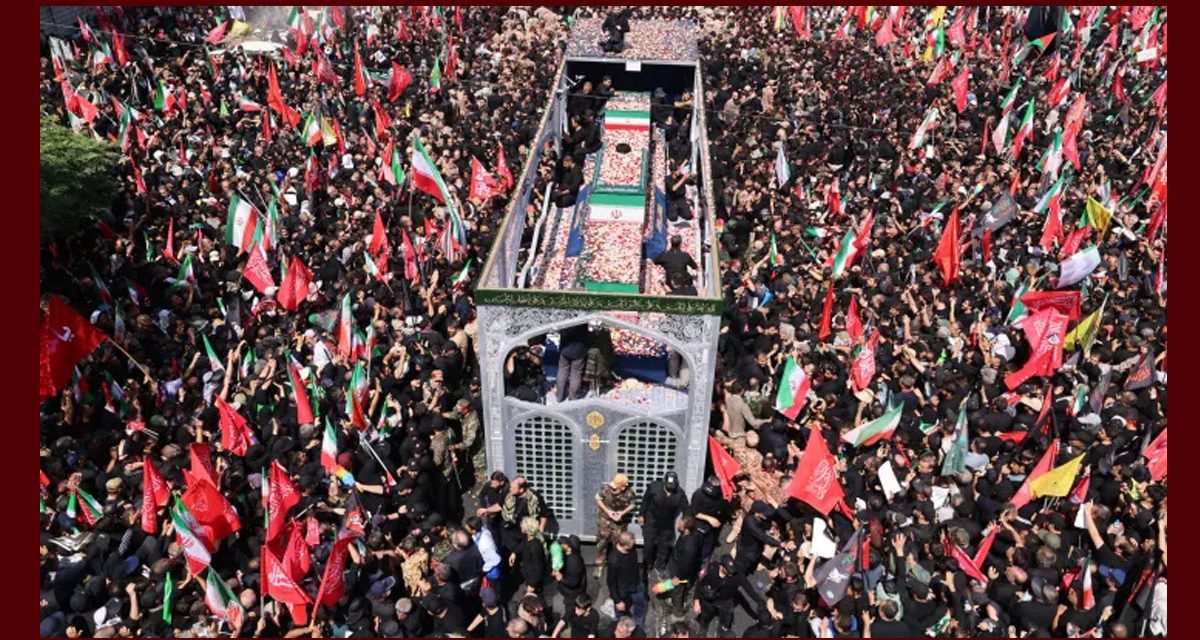 Funeral of Iran’s Khamanei Echoes With Calls for Death and Revenge Against America