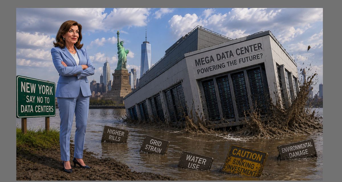 New York Gov Hochul Declares War on Data Centers. Who Really Pays the Price?