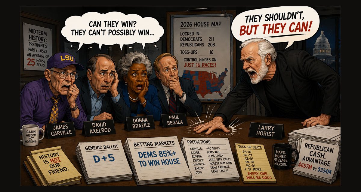 What?? Against History, Against the Polls, Republicans Still Have a Shot at the House