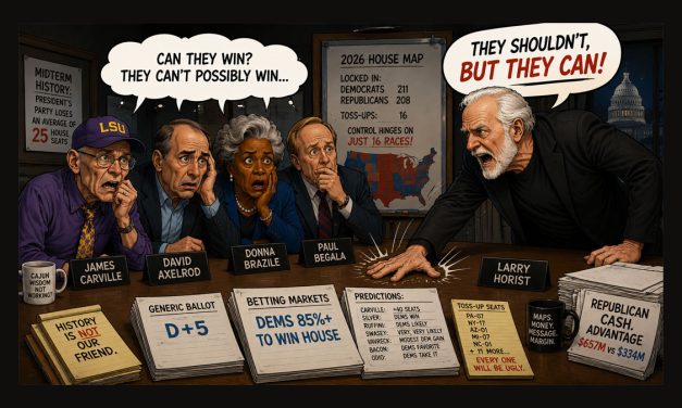 What?? Against History, Against the Polls, Republicans Still Have a Shot at the House