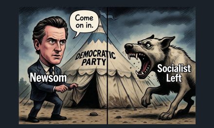 Newsom Calls for Closer Ties to the Radical Left