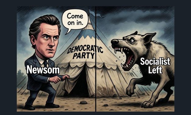 Newsom Calls for Closer Ties to the Radical Left