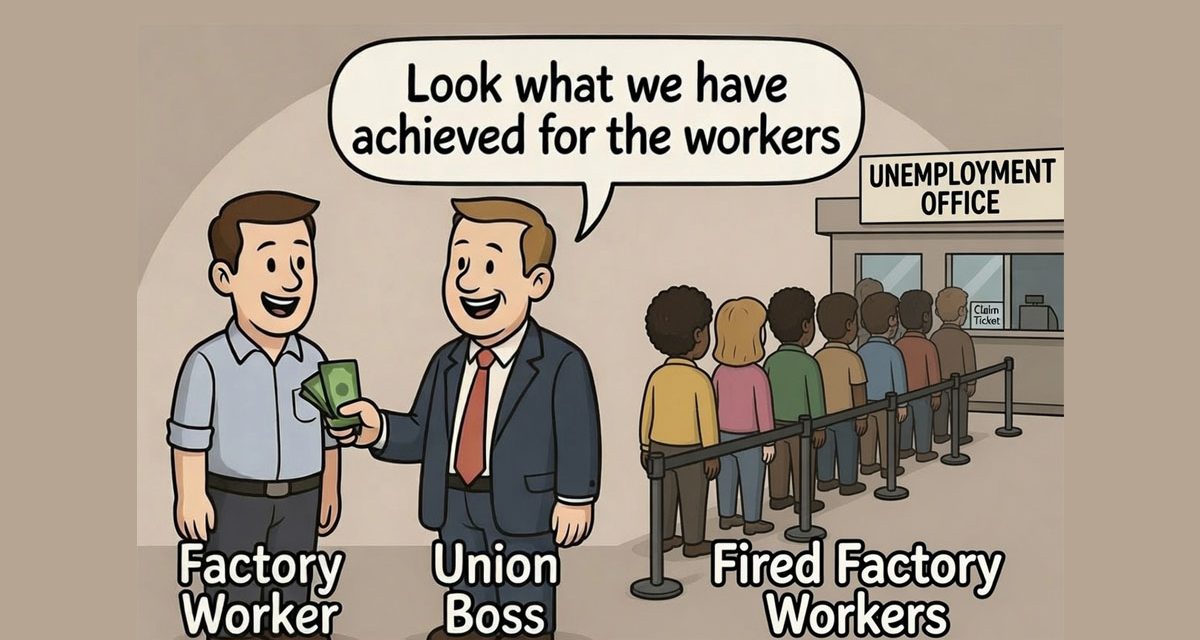 The Myth of Union Benefits